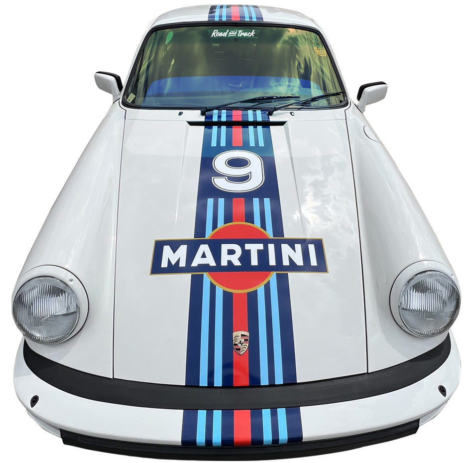 Porsche 911 aux couleurs Martini