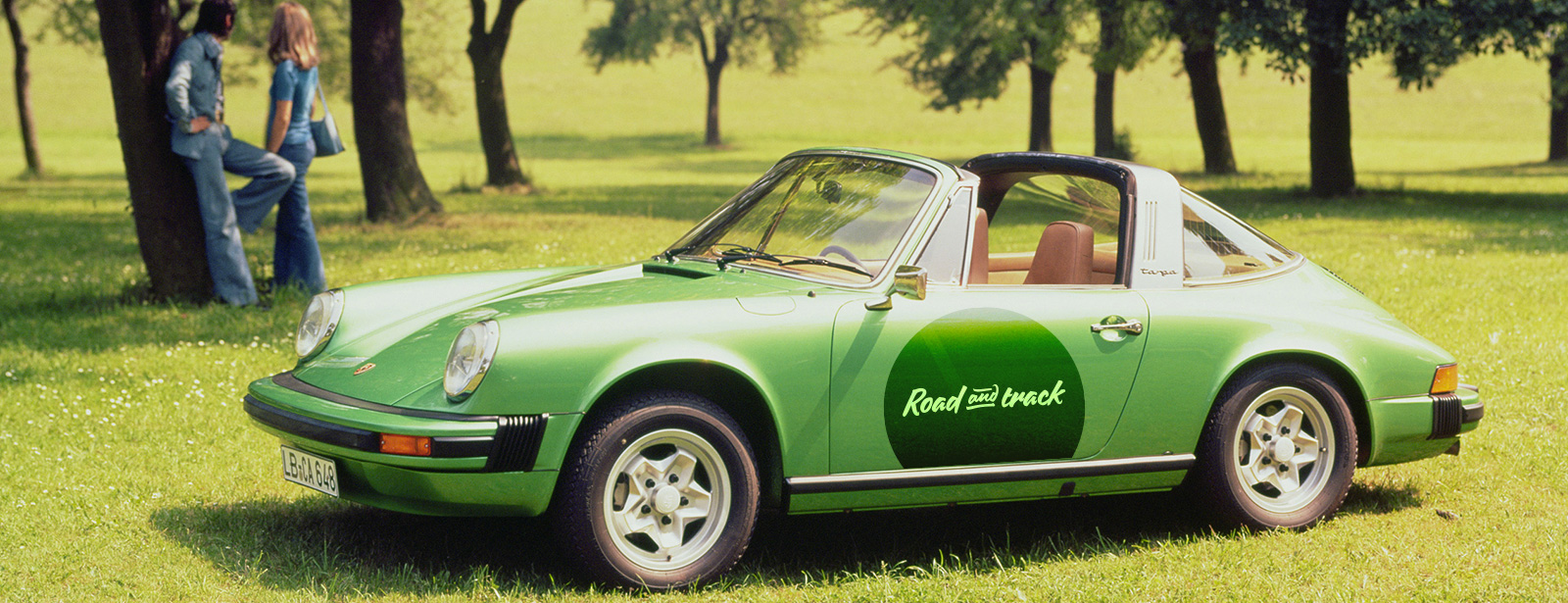 Porsche 911 Targa verte Road and Track