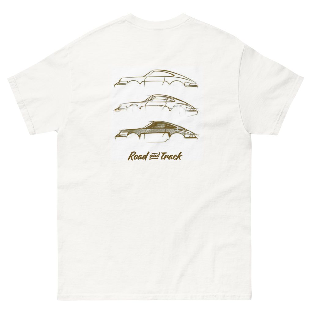 911 croquis Arrière – T-shirt classique unisexe