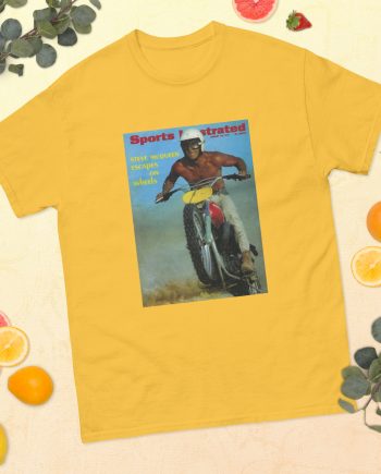 T-shirt classic unisexe – Steve McQueen Moto